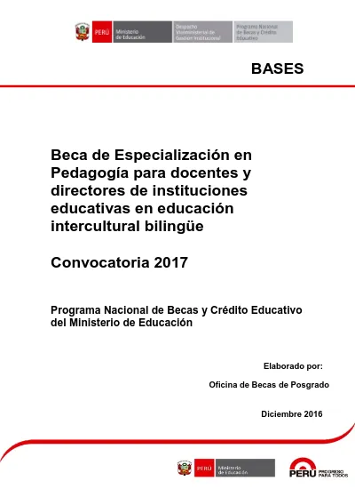 Beca De Especializaci N En Pedagog A Para Docentes Y Directores De