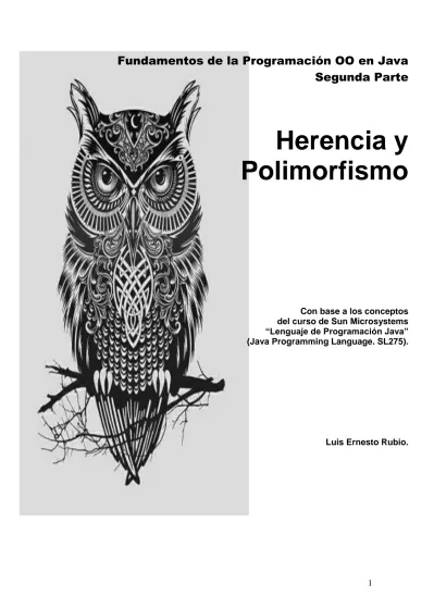 Herencia Y Polimorfismo