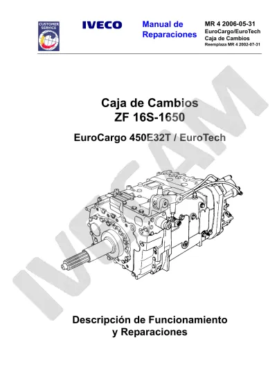 Manual Caja Cambio Zf S Eurotech