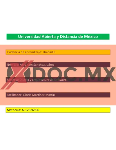 Universidad Abierta y Distancia de México