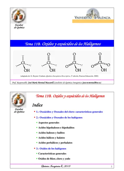 Adaptada De G Rayner Canham Qu Mica Inorg Nica Descriptiva