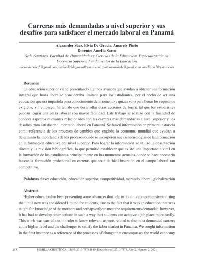 Carreras M S Demandadas A Nivel Superior Y Sus Desaf Os Para Satisfacer