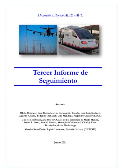 Modelo De Impacto Medioambiental Tercer Informe De Seguimiento