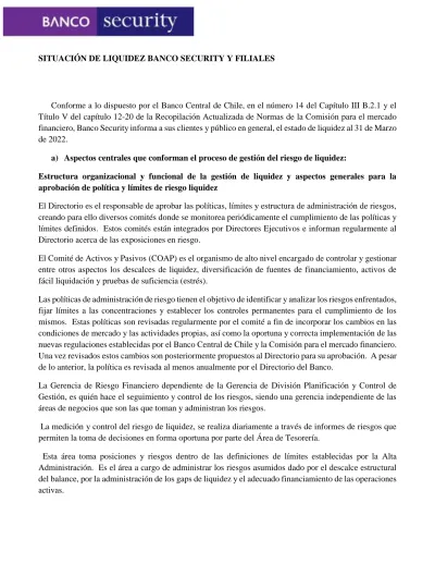 a Aspectos centrales que conforman el proceso de gestión del riesgo de