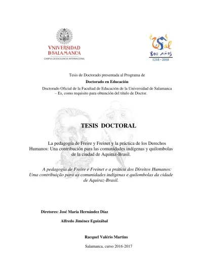 Conclusiones Consideraciones Finales TESIS DOCTORAL