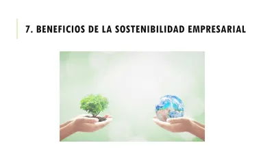 7 BENEFICIOS DE LA SOSTENIBILIDAD EMPRESARIAL