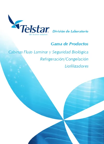 Divisi N De Laboratorio Gama De Productos Cabinas Flujo Laminar Y