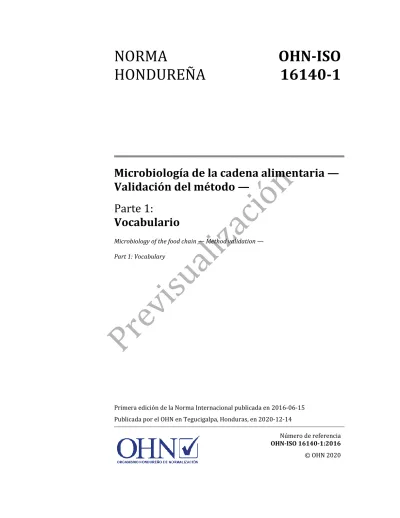 Microbiolog A De La Cadena Alimentaria Validaci N Del M Todo