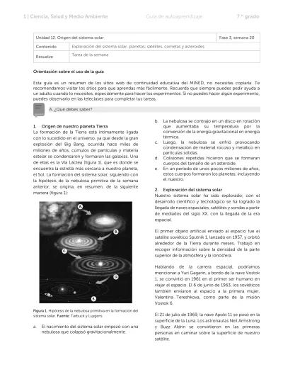 Ciencia Salud Y Medio Ambiente Gu A De Autoaprendizaje O Grado