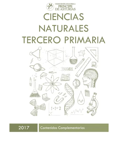 Ciencias Naturales Tercero Primaria