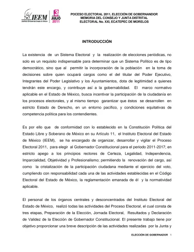 Instalación y declaración del Consejo Distrital Electoral en sesión