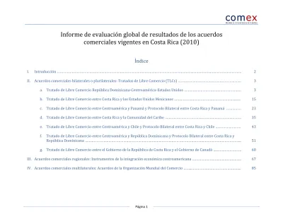 C Tratado De Libre Comercio Entre Centroam Rica Y Panam Y Protocolo