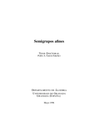 Conos Con Mas De Cuatro Caras Subsemigrupos De N Que Son