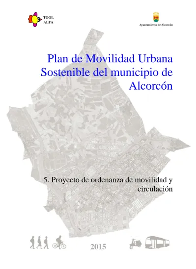 Plan de Movilidad Urbana Sostenible del municipio de Alcorcón 5