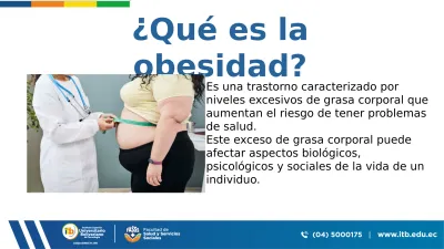 Trastorno De Obesidad En Personas Adultas Tanto Hombres Como Mujeres