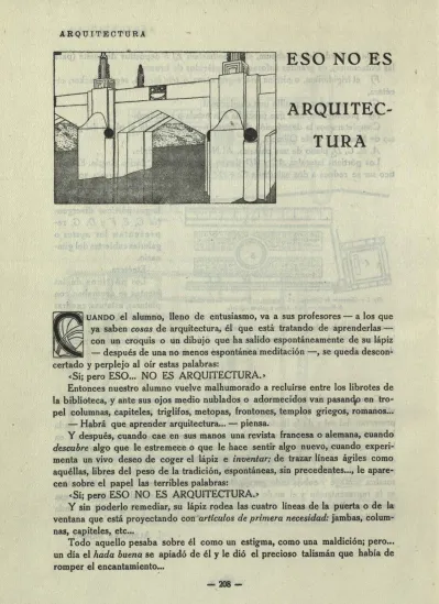 Eso No Es Arquitec Tura Arquitectura