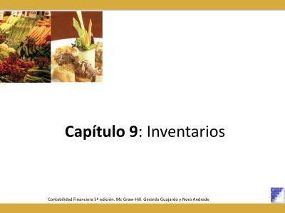 Cap Tulo Inventarios Contabilidad Financiera Edici N Mc Graw