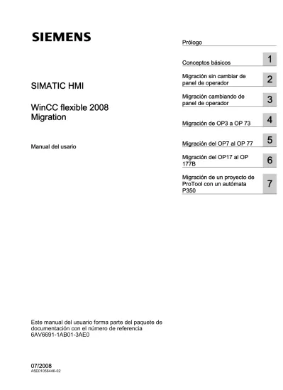 Simatic Hmi Wincc Flexible Migration Pr Logo Conceptos B Sicos