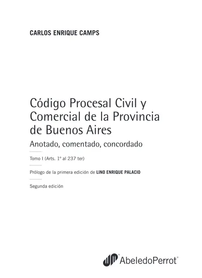 Código Procesal Civil y Comercial de la Provincia de Buenos Aires