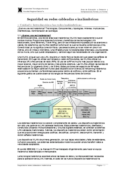 Seguridad En Redes Cableadas E Inal Mbricas