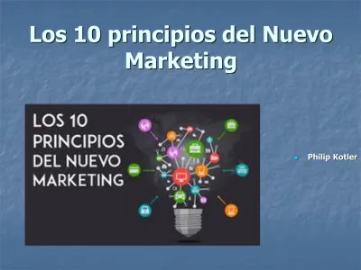 Los 10 Principios Del Nuevo Marketing Philip Kotler