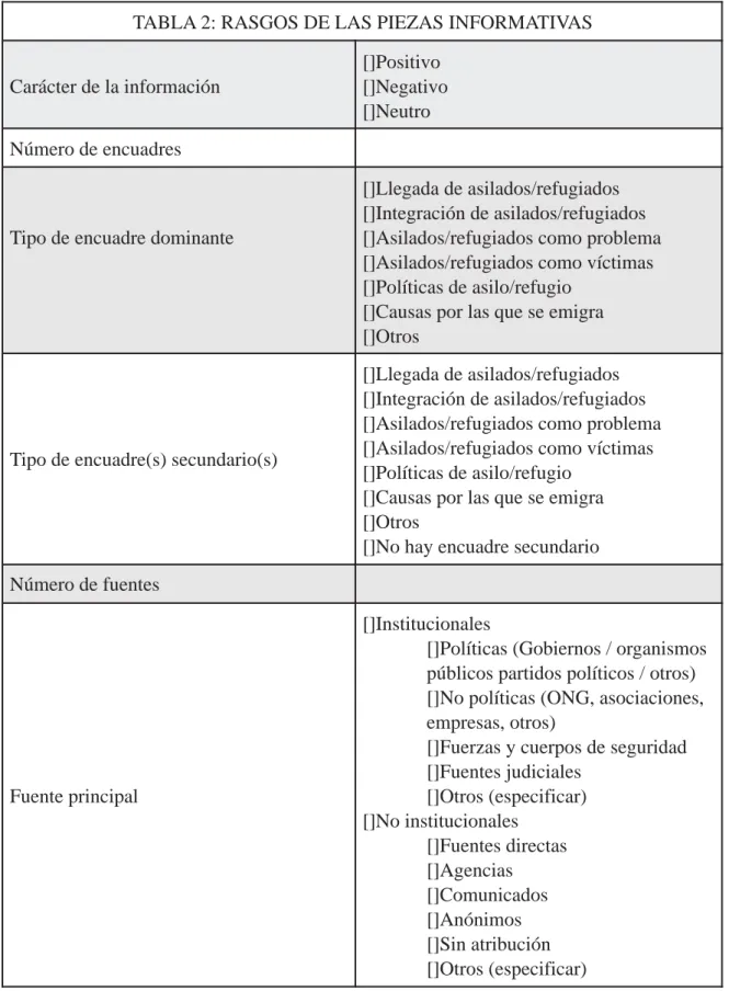 Principales Recomendaciones Sobre El Tratamiento Informativo De La