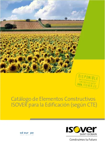 Catálogo de Elementos Constructivos ISOVER para la Edificación según