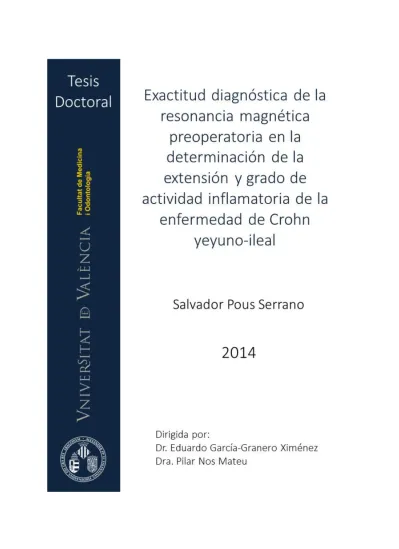 Exactitud Diagn Stica De La Resonancia Magn Tica Preoperatoria En La