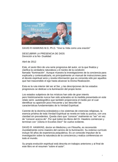 La No Dualidad Es Como Una Radical Realidad En La Que Todo Es Visto