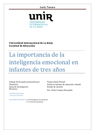 Importancia De Educar Las Emociones Para El Desarrollo Integral