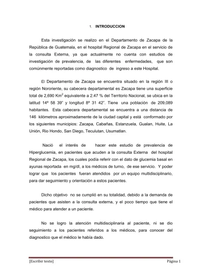 Seg N Las Estad Sticas Del Hospital Regional De Zacapa Reporta Que Esta