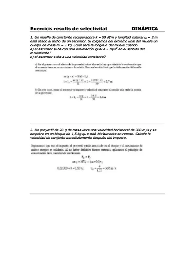 Dinamica Ejercicios Resueltos De Selectividad Hot Sex Picture