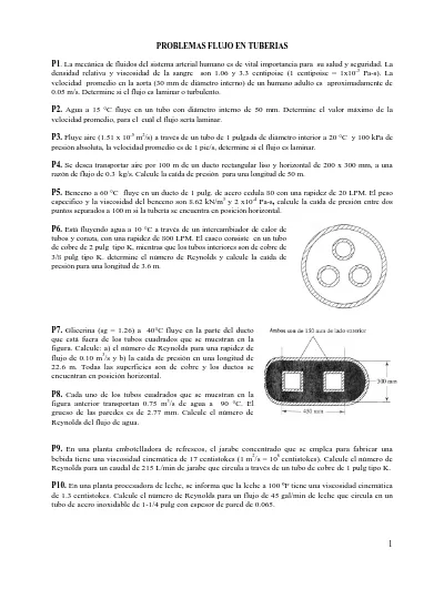 Problemas Flujo Tuberias