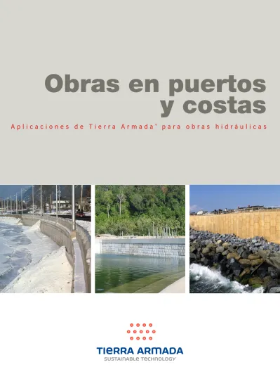 Obras En Puertos Y Costas Aplicaciones De Tierra Armada Para Obras