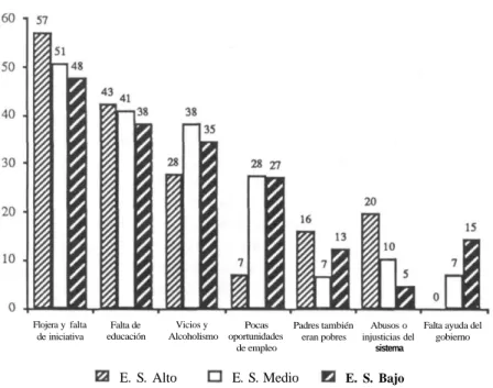 GRÁFICO N° 1 Causas de la pobreza
