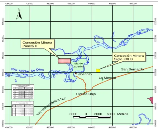 MAPA DE U BIC AC IÓN  D EL PR OYECTO 