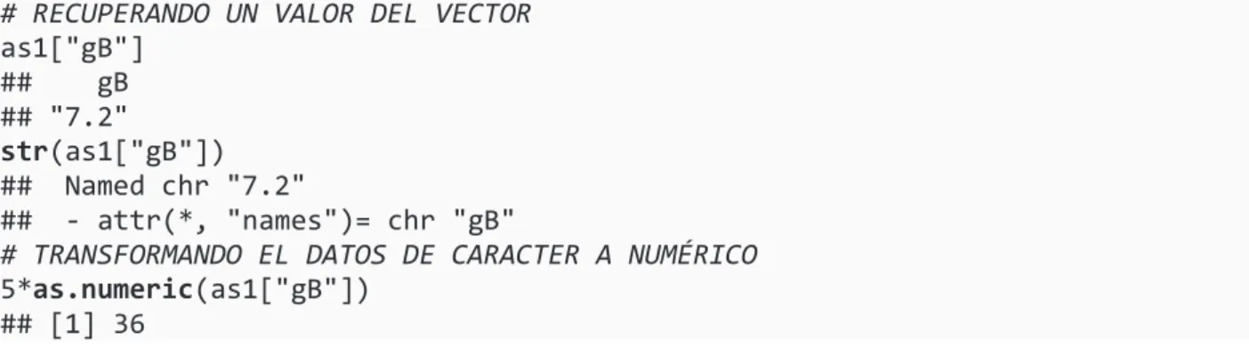Tabla 1.4 Uso del operador as para cambiar de tipo de datos 