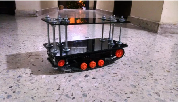 Figura 21. Robot móvil ubicado lateralmente.