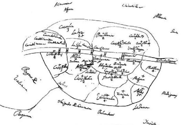 Mapa del antiguo Estado de Jorquera. Nº 5