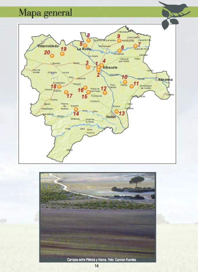 Mapa  general 