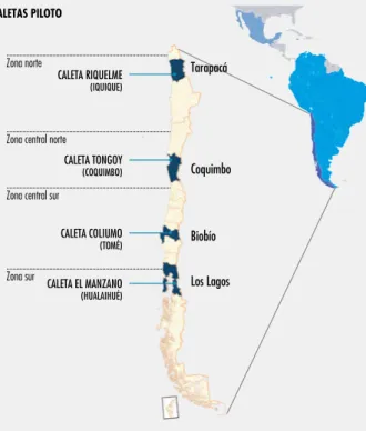 MAPA DE SITIOS PILOTO
