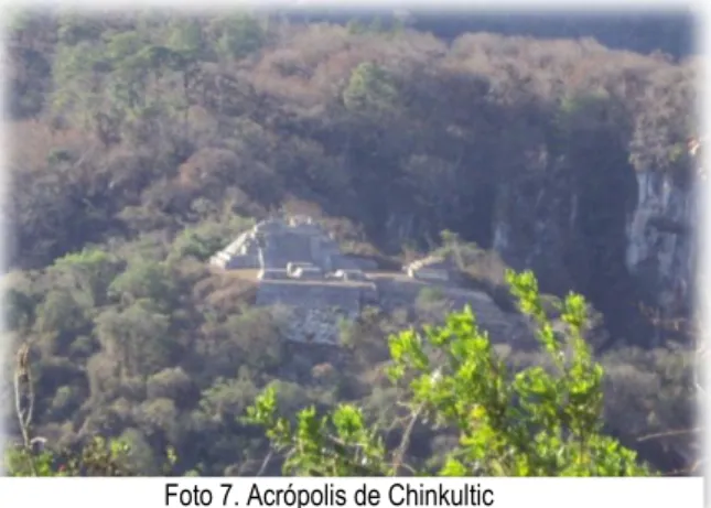 Foto 7. Acrópolis de Chinkultic