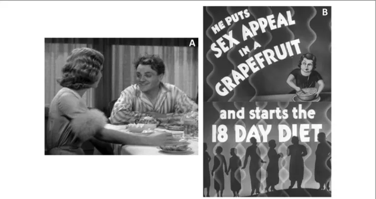 Figure 1. Frames of two films of actor James Francis Cagney, Jr.