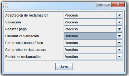 Figura B.5 – Configuración de mapeos. 