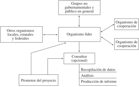 GRÁFICO Nº 5 RELACIÓN DE DIVERSAS INSTITUCIONES EN EL PROCESO NEPA