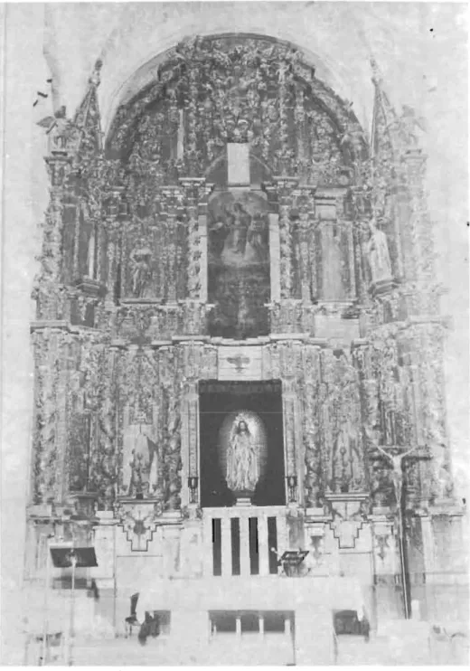 FIGURA N.° 4: RETABLO MAYOR. 