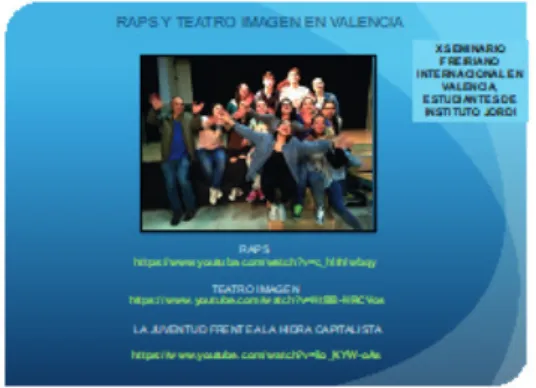 Fig. 6 Teatro-imagen (Valencia, España)