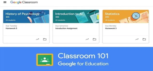 Figura 1. Google Classroom  Fuente: www.google.com 
