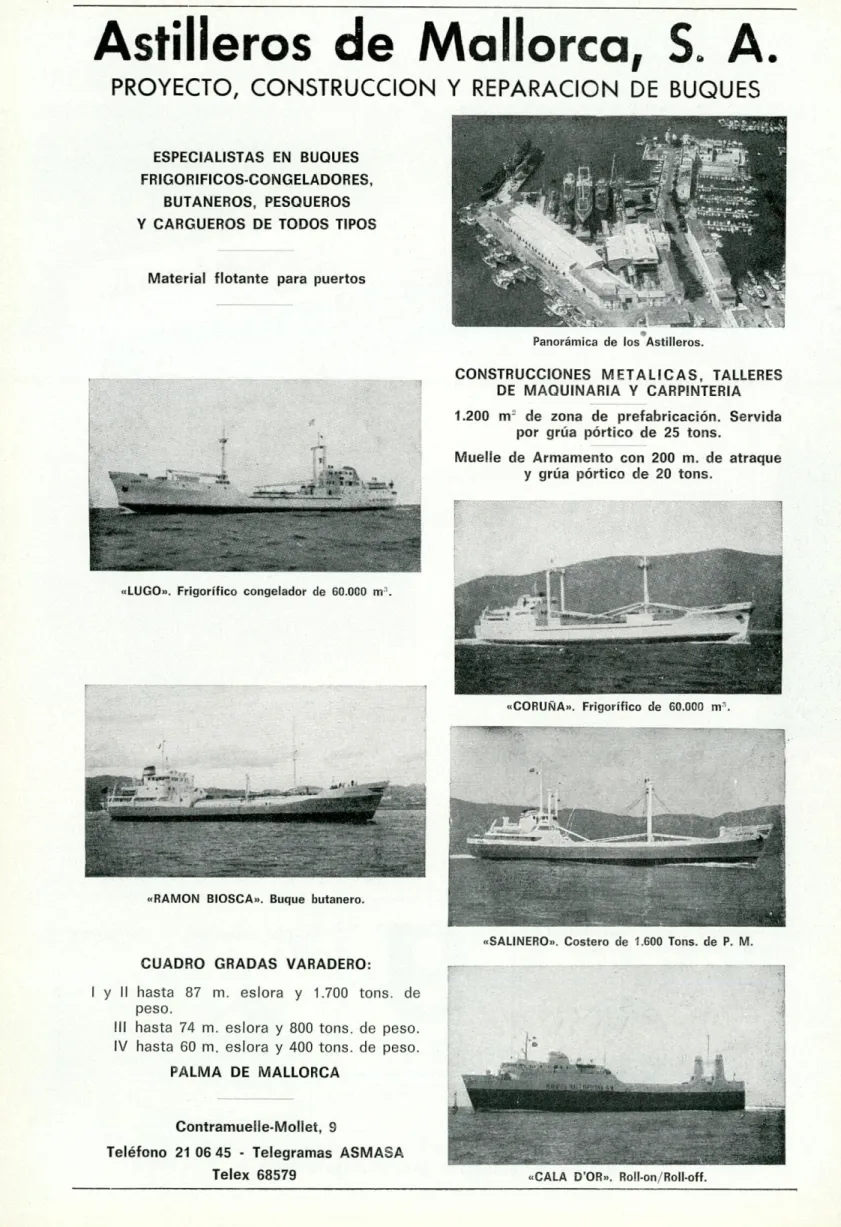 CUADRO GRADAS VARADERO: 