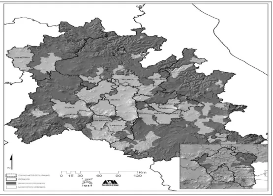 Mapa 1. Delimitación de la zona de estudio 